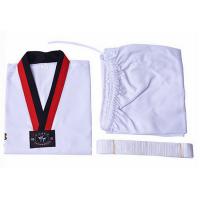 China Wholesale Cotton Martial Arts Taekwondo Clothing, Taekwondo Uniform Fabric factory