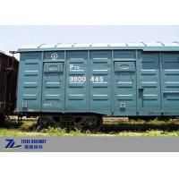 Quality 1435mm Gauge Goods Train Wagon 70t Anti Corrosion Railway Box Car for sale