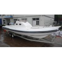 China Long 9.6m Semi - Rigid Inflatable Yacht Tenders Motorized Inflatable Boats RIB960 factory