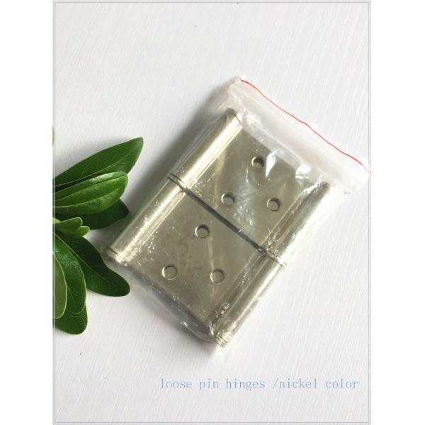 Quality Nickel Plated Screw In Lift Off Hinges High Security Long Durability for sale