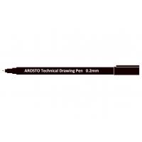 Quality Waterproof and Lightfast Technical Drawing Pens with Pigment Ink and Strong PP for sale
