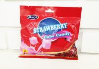 China 2.75g Cube Shape Strawberry Flavor Milk Candy In Bag Healthy And Yummy factory