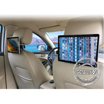 Quality 10.1" IPS Panel Plastic Touch Screen Taxi Headrest Monitor Android Digital for sale