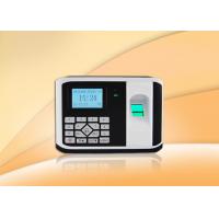 China Linux  TCP / IP Fingerprint Access Control System With Wired Door Bell Connection , metal keypad factory
