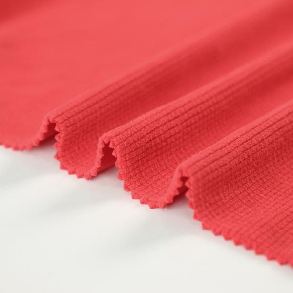 Quality Red Jacquard Polar Fleece Fabric Material For Shoes Tent for sale