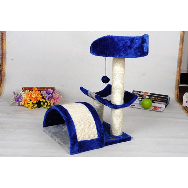 Quality Double Layer Cat Climbing Frame Weight 5.5kg With High Density Platform for sale