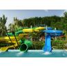 China Outdoor Spiral Slide Water Slide Playground For Amusement Park 1 Year Wanrranty factory