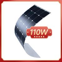 China Lightweight Flexible Solar Panel Rollable 110W Customized factory