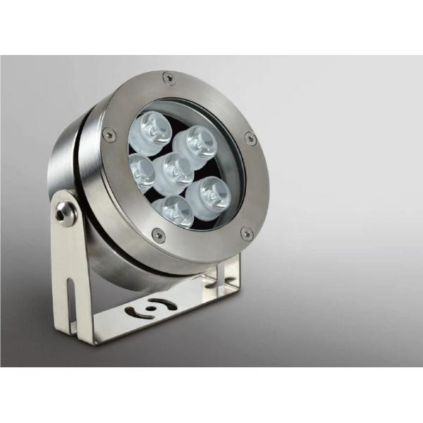 Quality 24VDC 9*2W 316L Stainless Steel LED Underwater Spot Light With Adjustable Bracket 18W 1200LM for sale
