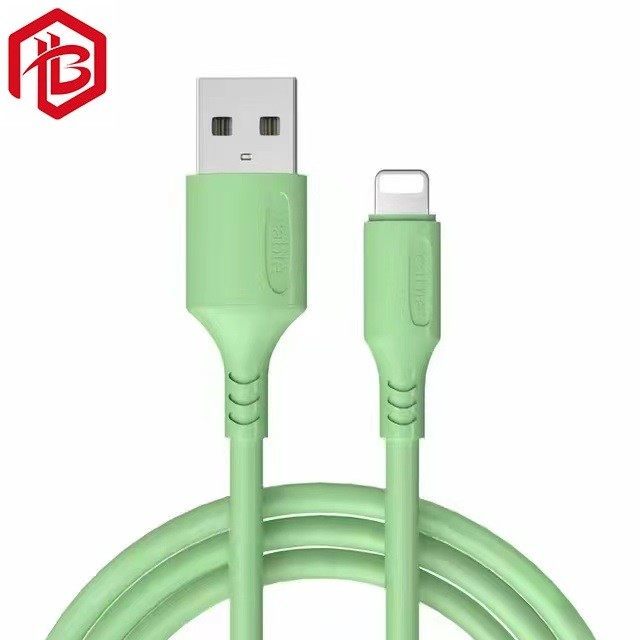 China 2.4A Usb Cable Cell Phone Data Fast Charger Cord Phone Charging Cable Line For Lightning Cable factory
