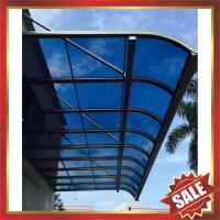 China gazebo patio porch balcony aluminum polycarbonate canopy awning rain sun shed shelter-super durable waterproofing cover! for sale