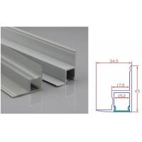 China LED aluminum extrusion profile for ceiling Decoration, Frosted/Clear/Diffuser cover,1m 2m 3m for sale