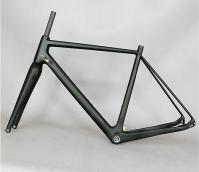 China Lightweight Carbon Cyclocross Frameset , Road Cx Disc Brake Cyclocross Frame And Fork factory