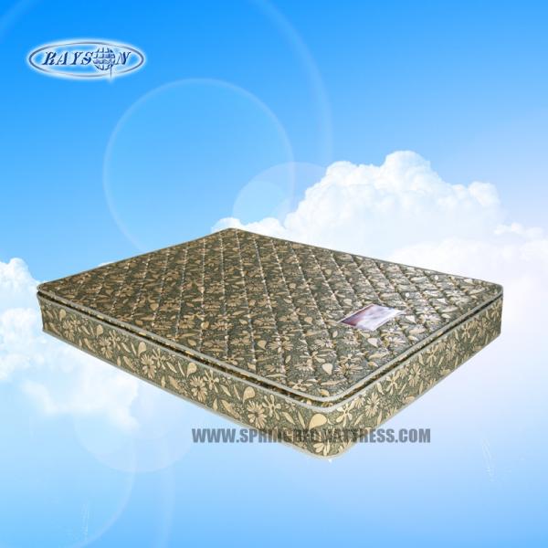 Quality Compressed Package Pillow Top and Memory Foam Mattress Topper With Flower Pattern for sale