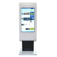 Quality White 43" Floor Standing Touch Screen Kiosk 1920*1080 Resolution for sale