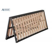 China Modern Foldable Platform Bed Frame , Double Bed Frame With Slatted Bed Base for sale