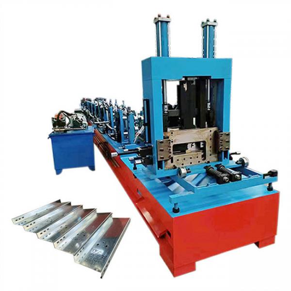 Quality 30m/Min CZ Purlin Roll Forming Machine For Steel Construction Roof Wall for sale