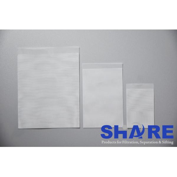 Quality 30 X 50MM Nylon Filter Mesh Biopsy Bags Opening 199UM Mesh Count 100Tpi for sale
