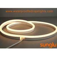 china 2835 80D Flexible LED Neon Rope Light Warm White WW 4.8 Watt For Advertisement Lighting