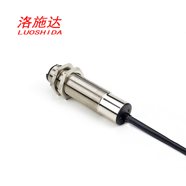Quality 24V DC M18 Diffuse Laser Sensor 1M Sensing Distance Adjustable for sale