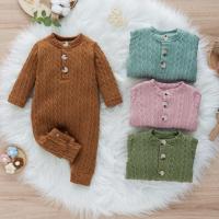 China Children'S Knitted Newborn Jumpsuits For Spring Winter Autumn factory