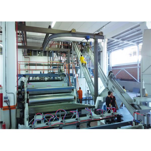 Quality High Efficiency Plastic Sheet Extrusion Line PE Sheet Making Machine for sale