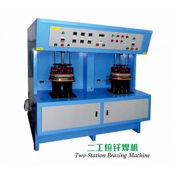 Quality Three Phase Induction heating machine / Two Station Braze welding machine for sale