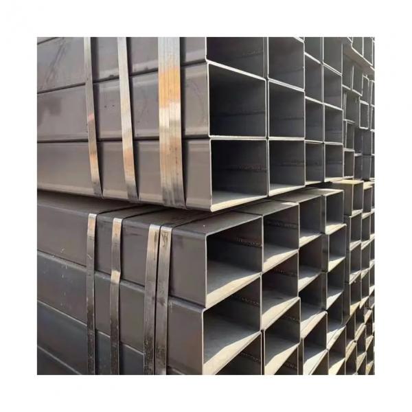 Quality API 5L Galvanized Steel Pipe ASTM A252 Rectangular Gi Square Pipe 6mm for sale