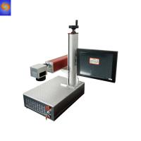 China 2 years warranty JPT RAYCUS IPG 20W 30W 50W Color Mini portable Fiber Laser Marking Machine for sale