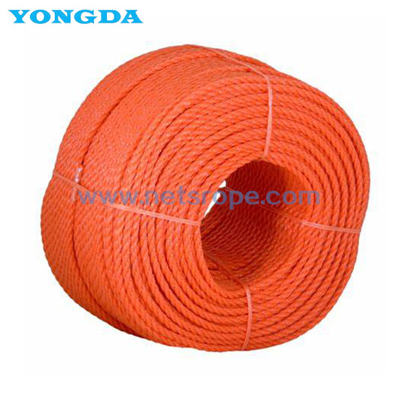 Quality Moisture-Resistance 3-Strand Polyethylene Rope for sale