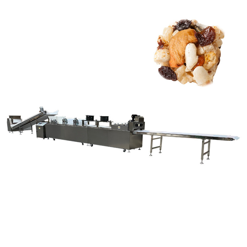 China Automatic Protein Cereal Bar Making Machine Candy Energy Bar Machine factory