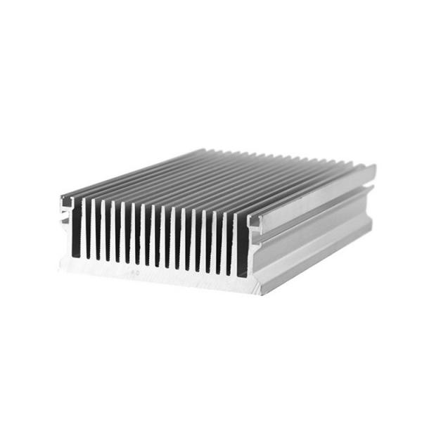 Quality Rectangular LED Bar Heatsink Profile Extrusion Aluminum Heat Sink In Power for sale
