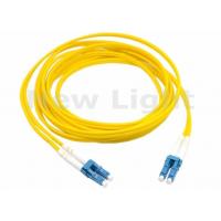Quality SM Duplex Fiber Optic Jumper Cables Dual LC TO LC Fiber Patch Cable Single Mode for sale