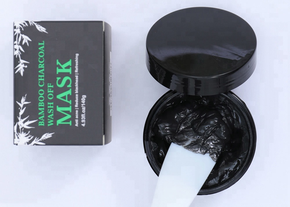 China Pore Cleansing Mud Face Mask / Bamboo Charcoal Mud Mask For Moisturizing Lightening factory