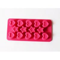 China Mini Heart&Star Candy Silicone Mold for sale