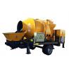 China Static Hydraulic Mobile Concrete Mixer Pump For House / Commercial Buildings factory