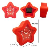 China star shape alarm clock table clock factory