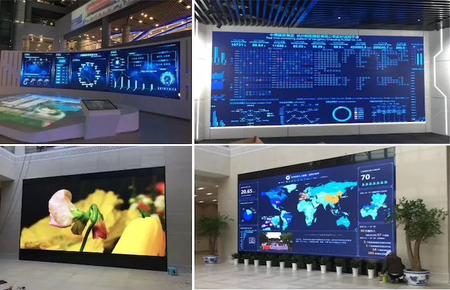 SMD2020 Led Video Wall Display Indoor Full Color Digital Signage 3mm 1