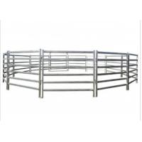 China Metal Cattle Farm Equipment 1.6 * 1.8 Meters Hot Dip Galvanized Fence Panel factory