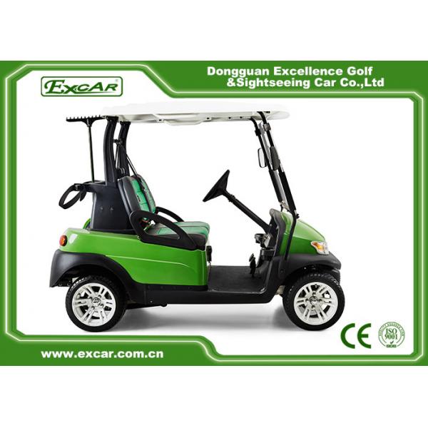 Quality EXCAR ADC Motor 2 Seater Electric Powered Golf Carts Aluminum Chassis for sale