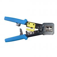 China Crimp Tool Network Cable Pliers , Rj45 Crimping Tools For Passthrough Connectors factory