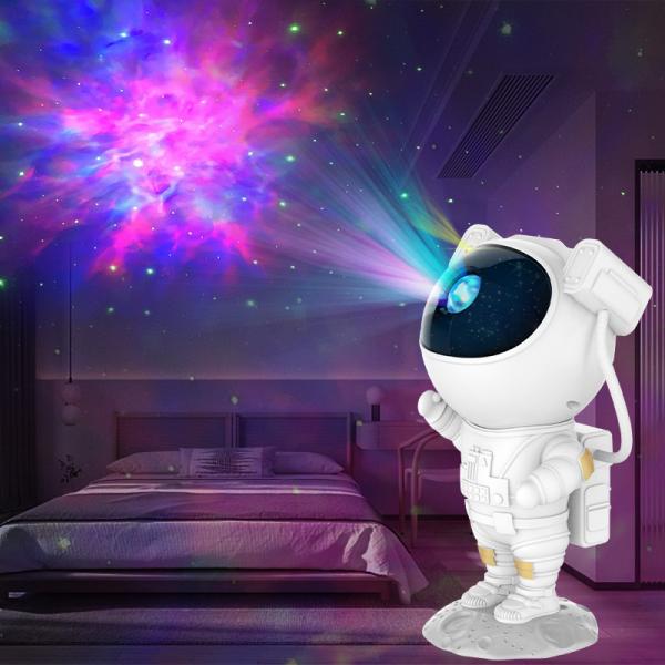 Quality 5V 1A Astronaut Galaxy Star Projector Light White Basic TPE Material for sale