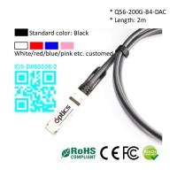 Quality 200G QSFP56 to 4x50G SFP56 Breakout DAC(Direct Attach Cable) Cables (Passive) 2M for sale