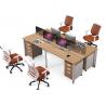 China 4 Person Office Partition Workstation Project / OEM Accepted Staff Furniture factory