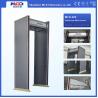China High Sensitivity Waterproof Door Frame Metal Detector 6 Detection Zones factory