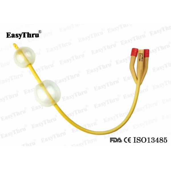 Quality Nontoxic Latex Foley Balloon Catheter Silicone Coated Multiscene for sale