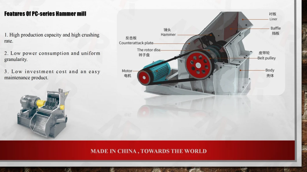 The Most Hot-Sale Hammer Crusher for Stone&Rock