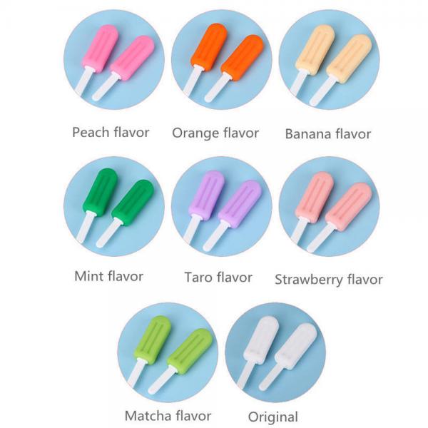 Quality Sour Soft Dental Aligner Chewies Ice Cream Shape Fruit Flavor For Orthodontic for sale