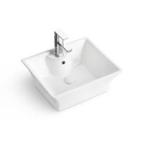 China China Factory Wholesale Above Counter CE Basin for Bathroom Classic Design Art Wash Basin factory