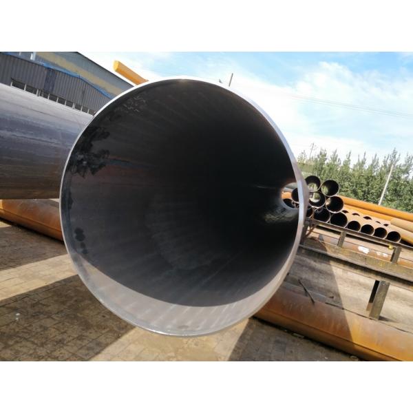Quality Big Diameter 12m LSAW Steel Pipe / Long Straight Seam Welded Steel Pipe for sale